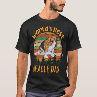 Världens bästa Beagle Pappa T Shirt
