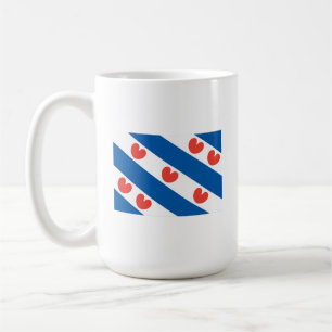 Världens bästa Beppe Mugg - Frisiska Flagga mugg
