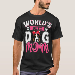 Världens bästa Bernesiska berg Mamma Mor Hund Da T Shirt