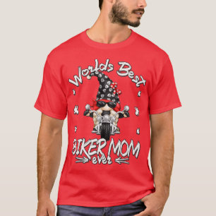 Världens bästa Biker Mamma för Grandma Funny Biker T Shirt