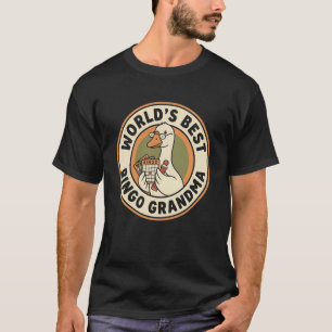 Världens Bästa Bingo Mormor T Shirt