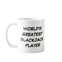 "Världens bästa Blackjackspelare"-Mugg