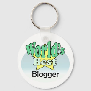 Världens bästa Bloggare Nyckelring