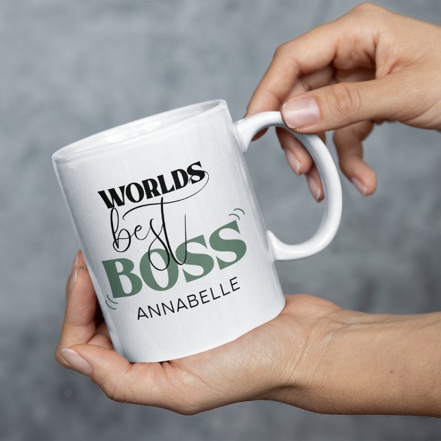 Världens Bästa Boss Kaffe Mugg (Skapare uppladdad)