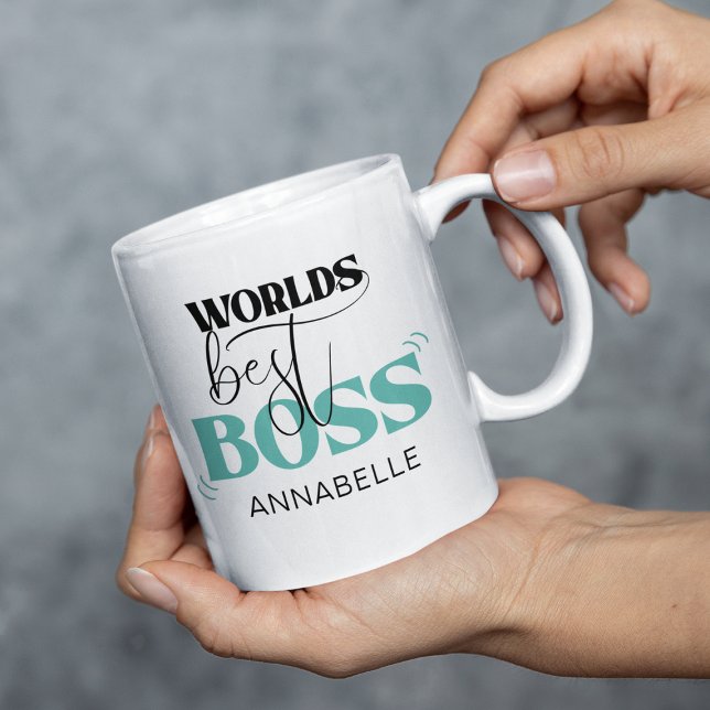 Världens Bästa Boss Kaffe Mugg (Skapare uppladdad)