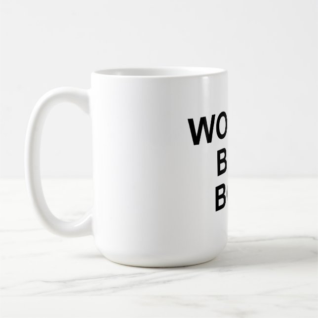 Världens Bästa Boss Mugg (Vänster)