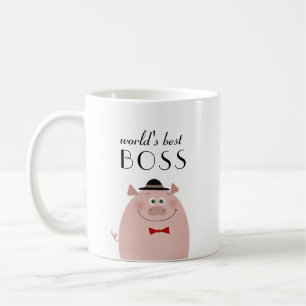 Världens Bästa Boss Roligt Kaffemugg