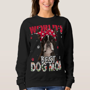 Världens bästa Boston Terrier Hund Mors dag T Shirt