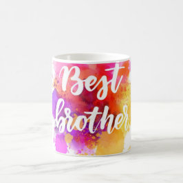 Världens bästa brodergåva kaffemugg