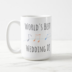 Världens bästa Bröllop DJ - Tack Gift Coffee Mu Kaffemugg