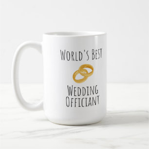 Världens bästa Bröllop-tjänsteman - Tack Gift Co Kaffemugg