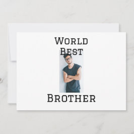 Världens bästa bror lägger till namn text om sport inbjudningar
