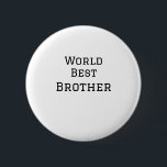 Världens bästa bror lägger till namn text om sport knapp<br><div class="desc">utformning</div>