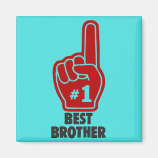 Världens bästa bror Magnet Gift (Framsidan)