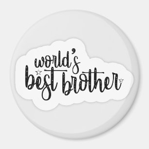 Världens bästa bror Magnet Gift