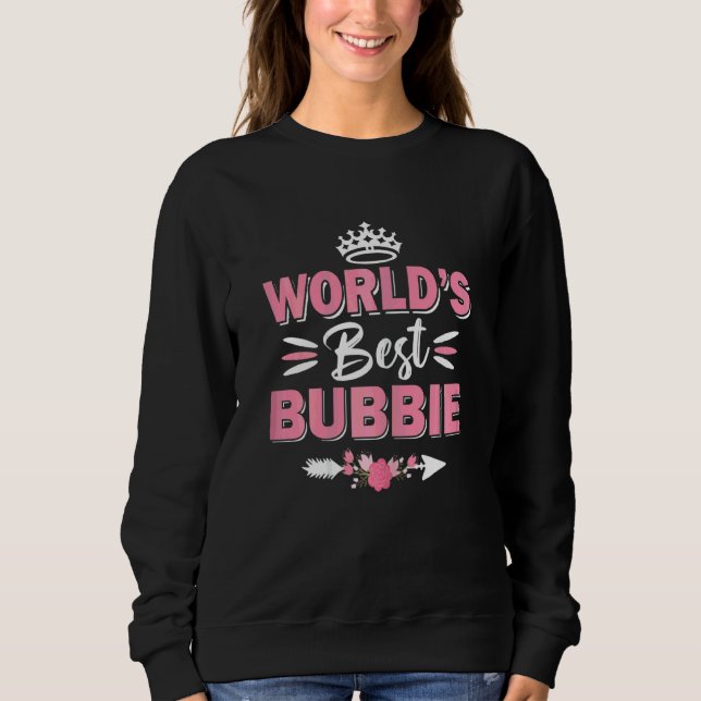 Världens bästa Bubbie Lycklig Mors dag 202 T Shirt (Framsida)