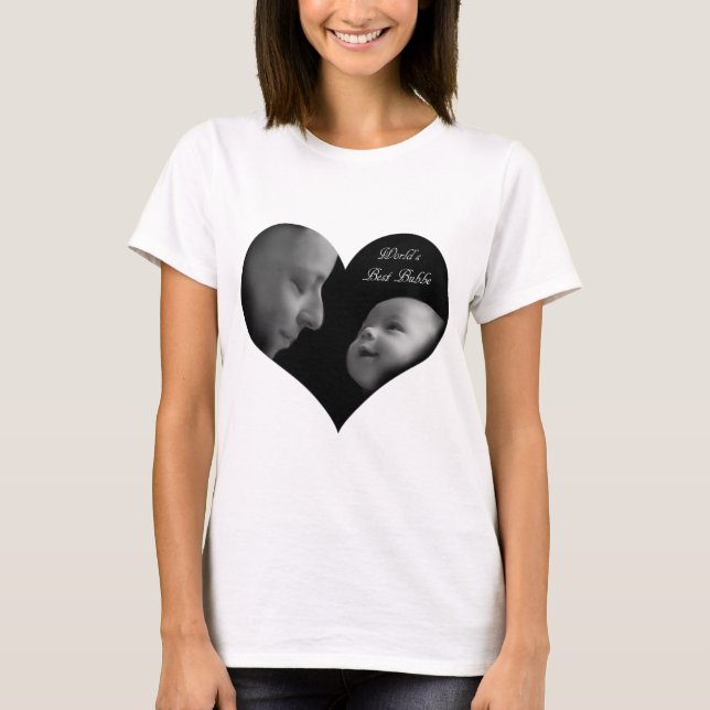 Världens bästa bubbla t shirt (Framsida)