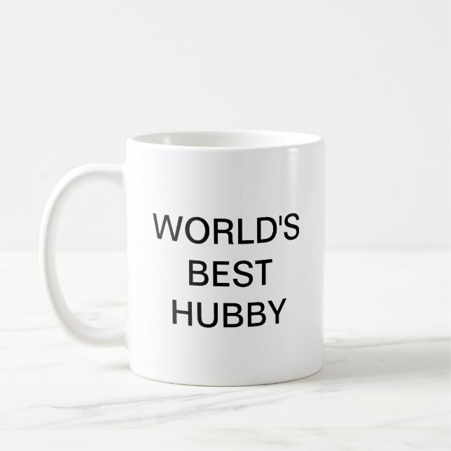Världens bästa buske kaffemugg (Vänster)