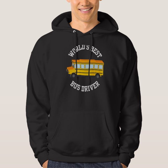 Världens bästa Buss-chaufförer - affärsoperatör Bu Hoodie (Framsida)