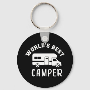 Världens bästa campingläger RV Nyckelring