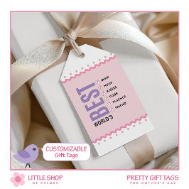 Världens bästa checklista för Mamma Mors dag Presentetikett