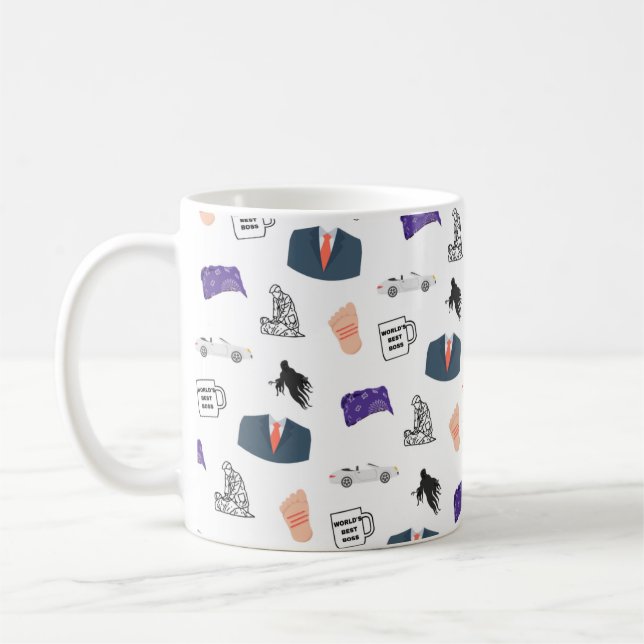 Världens bästa Chef Michael Scott Mugg (Vänster)