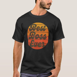 Världens bästa Chef någonsin-medarbetarteamuppskat T Shirt
