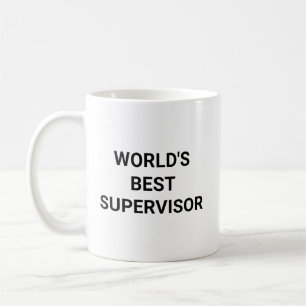 Världens Bästa Chef Rolig Karriär Arbetskamrat Pre Kaffemugg