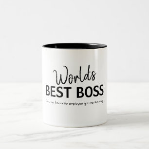 Världens Bästa Chef Roligt Chef Present Kaffemugg