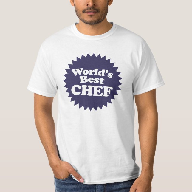 Världens bästa Chef Tee Shirt (Framsida)