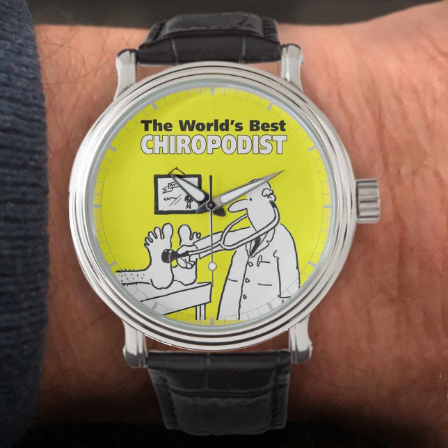 Världens bästa Chiropodist Armbandsur (Skapare uppladdad)