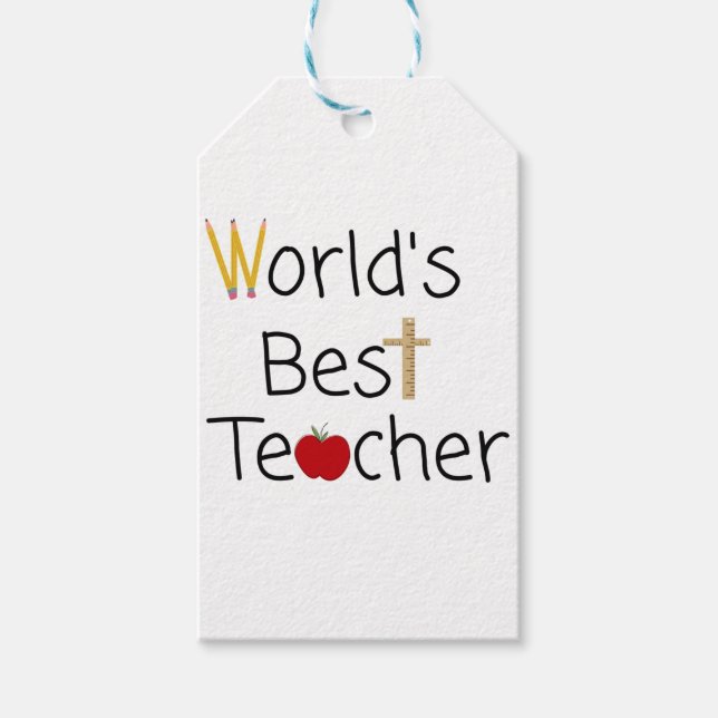 Världens bästa Coola- och undervisningsskolor Presentetikett (Framsidan)