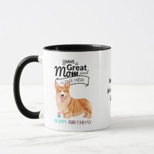 Världens BÄSTA CORGI HUND-Personlig Mugg