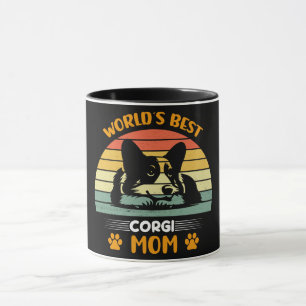 Världens bästa Corgi Mamma Mugg