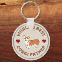 Världens Bästa Corgi Pappa Stolt Hund Pappa Presen