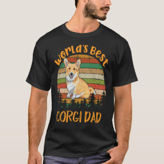 Världens bästa Corgi Pappa T Shirt