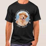 Världens bästa Cute Pet-foto för Personlig i Hund T Shirt<br><div class="desc">Världens bästa Hund Pappa ... Överraska din favorit Hund Pappa i Fars dag med den här toppen söta anpassningsbarna T-shirt. Anpassa den här t-shirt-skjortan från hund med hund favoritfoto och namn. Denna skjorta i hund är ett måste för hundälskare och hund pappor. Underbar gåva från hund. COPYRIGHT © 2020 Judy...</div>