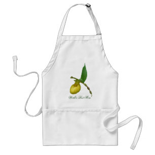Världens bästa Dam-Gult-Mamma-sladdblomma Apron Förkläde