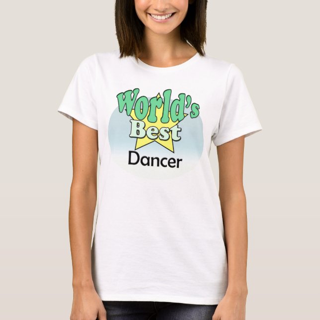 Världens bästa dansare tee (Framsida)