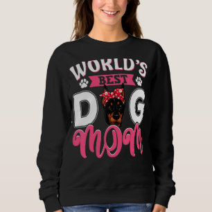 Världens bästa Doberman Hund Mors dag Mamma T Shirt