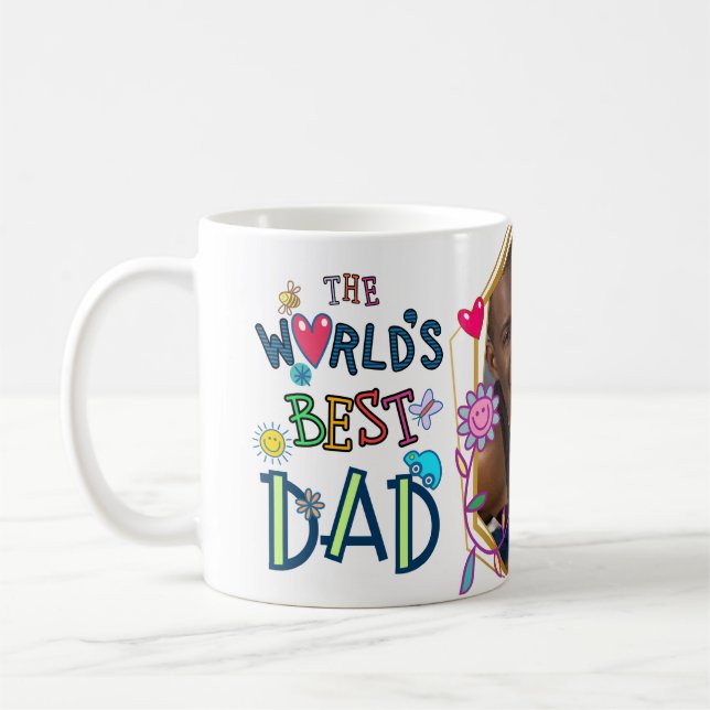 Världens bästa Dodle-roligt i pappa  Kaffemugg (Vänster)