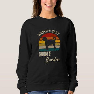 Världens bästa Doodle Grandma Funny Goldendoodle G T Shirt