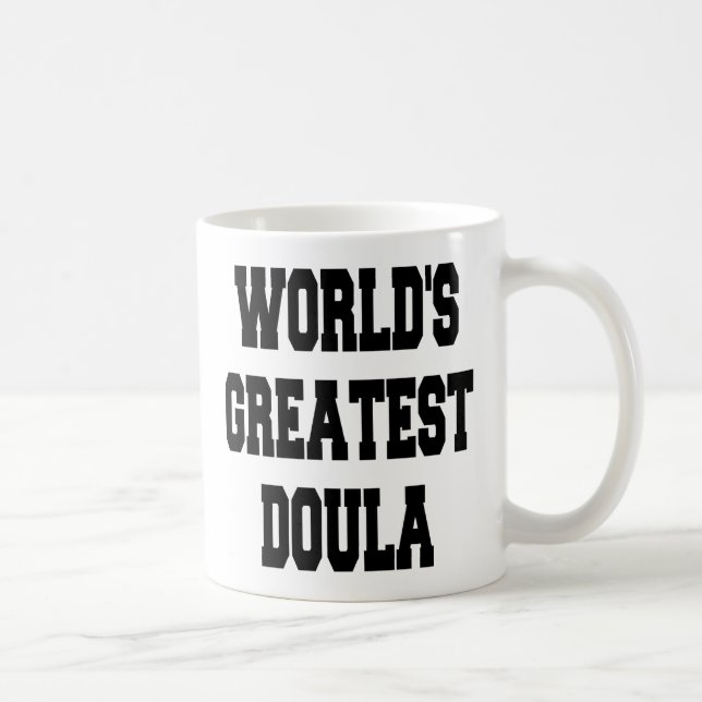 Världens Bästa Doula Kaffemugg (Höger)