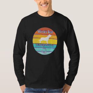 Världens bästa Entlebucher Mountain Dog Pappa T Shirt