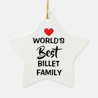 Världens Bästa Familj Hängande Ornament