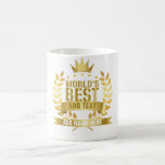 Världens Bästa Familjemedlem Guld 5 Stjärnor Kaffemugg<br><div class="desc">Personifiera för den familjemedlem som är bäst i din värld och ditt liv. Designad av Thisisnotme©</div>