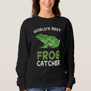 Världens bästa fångare av grodjägare amfibie fångs t shirt