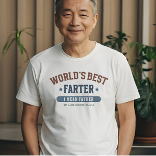 Världens bästa Far-funna Personlig T Shirt