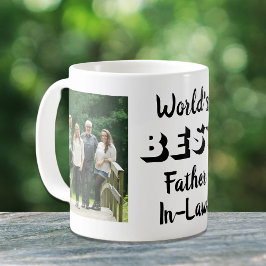 Världens bästa Far-i-Law Photos-Personlig Kaffemugg