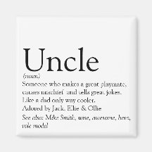 Världens Bästa Farbror Någonsin, Definition av Far